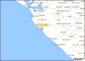 map of Weagabli