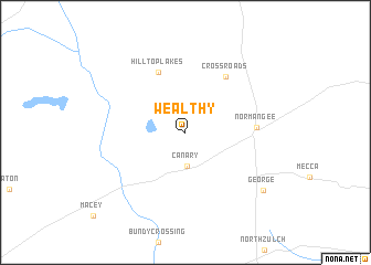 map of Wealthy