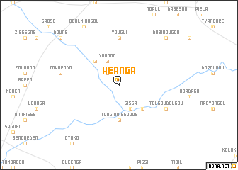 map of Wéanga