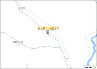 map of Weatherby