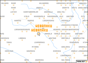 map of We-ban-hku