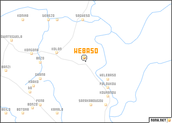 map of Wébaso
