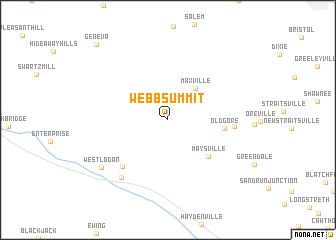 map of Webb Summit