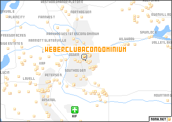 map of Weber Club A Condominium