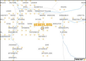 map of Weberland