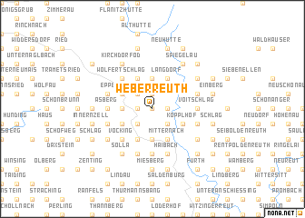 map of Weberreuth