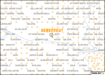 map of Weberreut