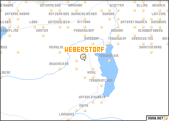 map of Weberstorf