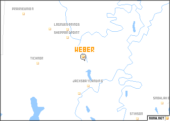 map of Weber