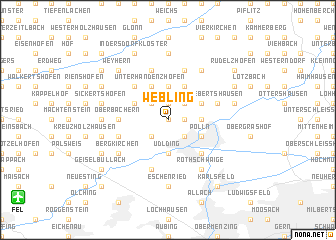 map of Webling