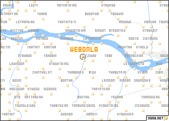 map of Webonla