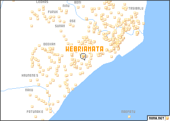 map of Webriamata