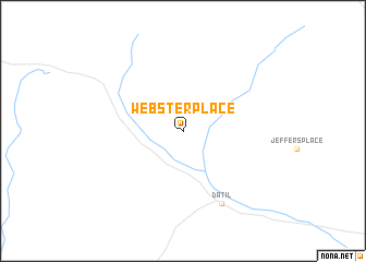 map of Webster Place