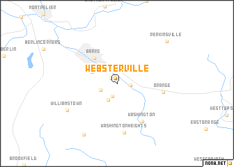 map of Websterville