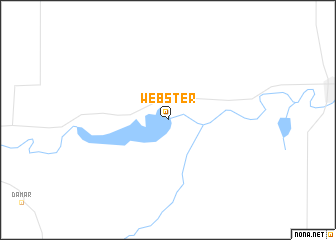 map of Webster