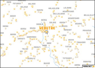 map of Webutak