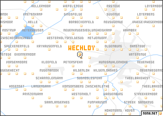 map of Wechloy