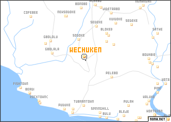 map of Wechuken