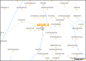 map of Wédala