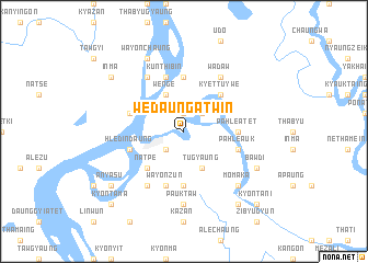 map of Wedaung Atwin