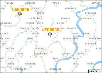 map of Wedaung