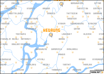 map of Wedaung