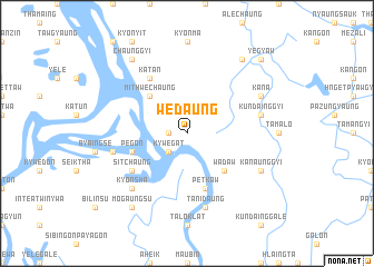 map of Wedaung