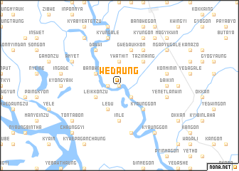 map of Wedaung