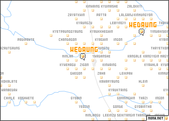 map of Wedaung