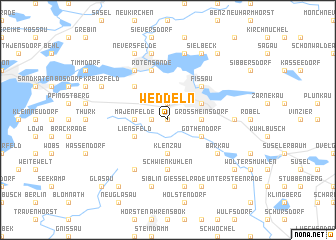 map of Weddeln