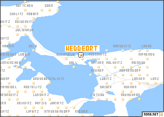 map of Weddeort