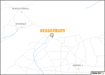 map of Wedderburn