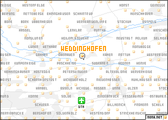 map of Weddinghofen