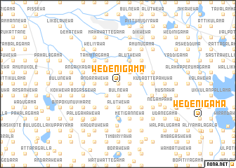 map of Wedenigama