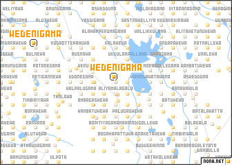 map of Wedenigama