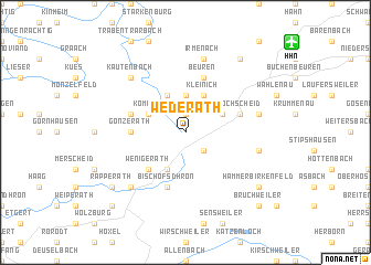 map of Wederath