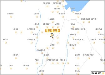 map of Wedēsa