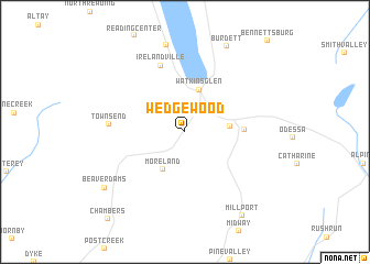 map of Wedgewood
