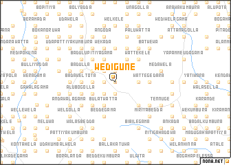 map of Wedigune