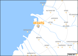 map of Wedung