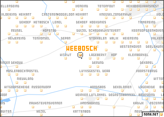 map of Weebosch