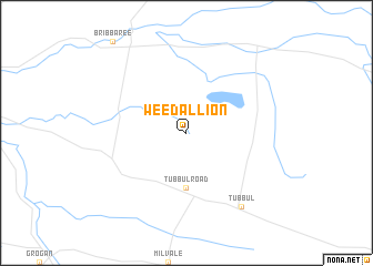 map of Weedallion