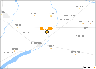 map of Weedman