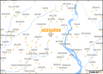 map of Weedurow