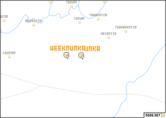 map of Weeknunka