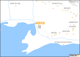 map of Weeks