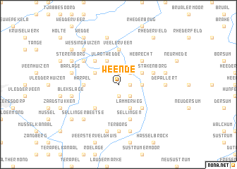 map of Weende