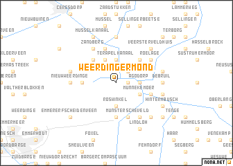 map of Weerdingermond