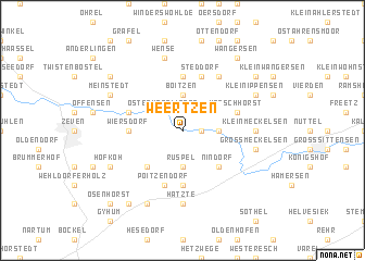 map of Weertzen