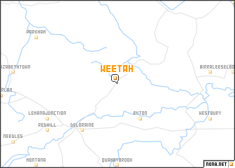 map of Weetah